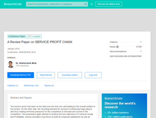 サービスプロフィットチェーン（SPC）とは？論文と事例から